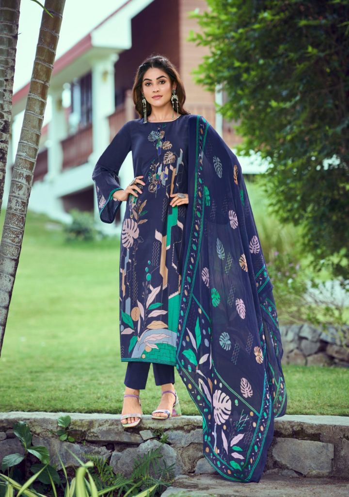 Mumtaz Shades Of Love Series 13001 Dress Material