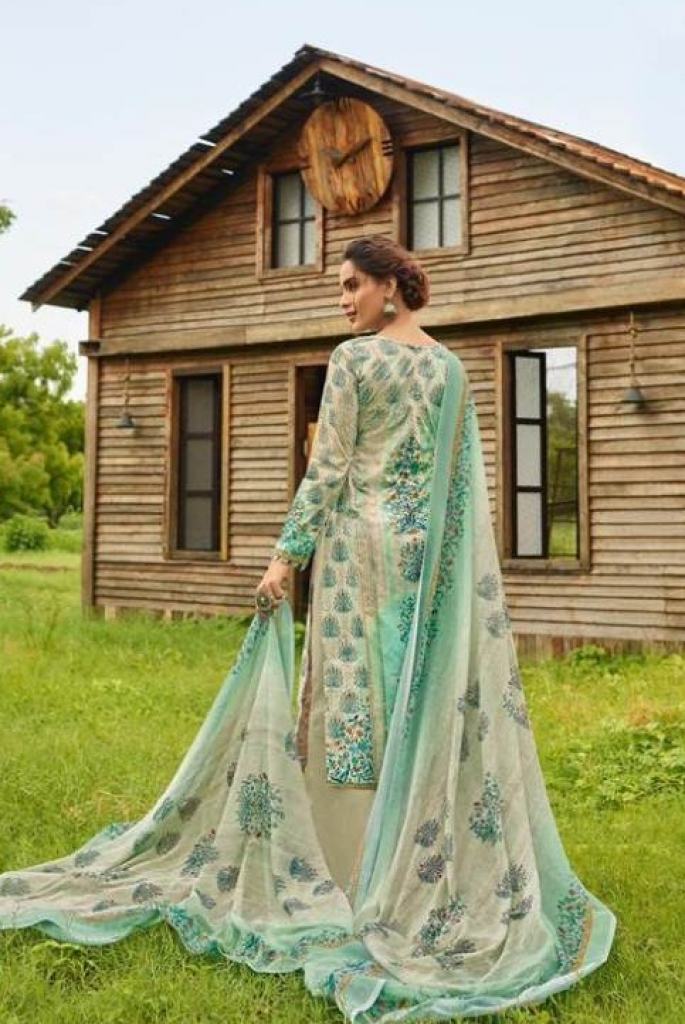 Mumtaz presents Lavanya  Designer Dress Material