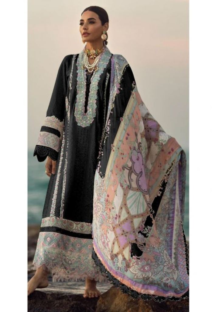 Mushq M 218 Designer Cotton Print Pakistani Suit Collection