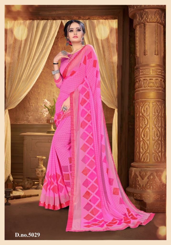  Muskaan Digital Printed Saree Catalog 