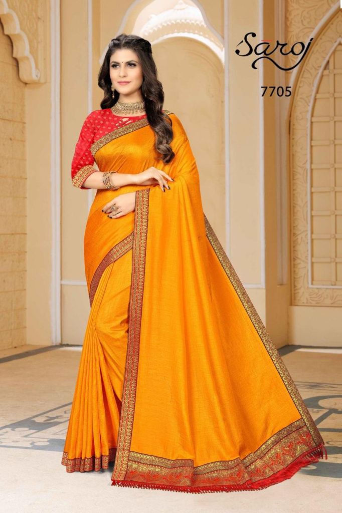 Mustard Yellow Ethnic Wear Silk Sarees Buy Single Product In Surat