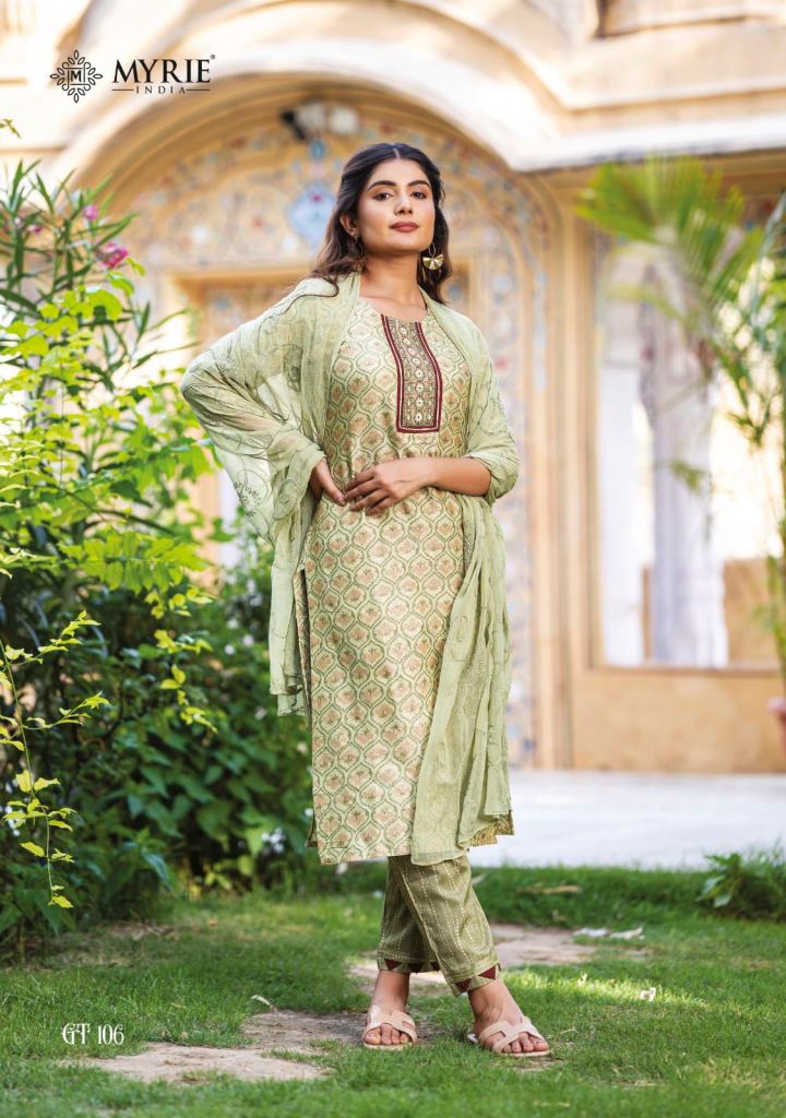 Noor Blue Straight Kurti with Golden Weaved Kalidar Palazzo | Beautiful  suit, Kurti sleeves design, Kurti