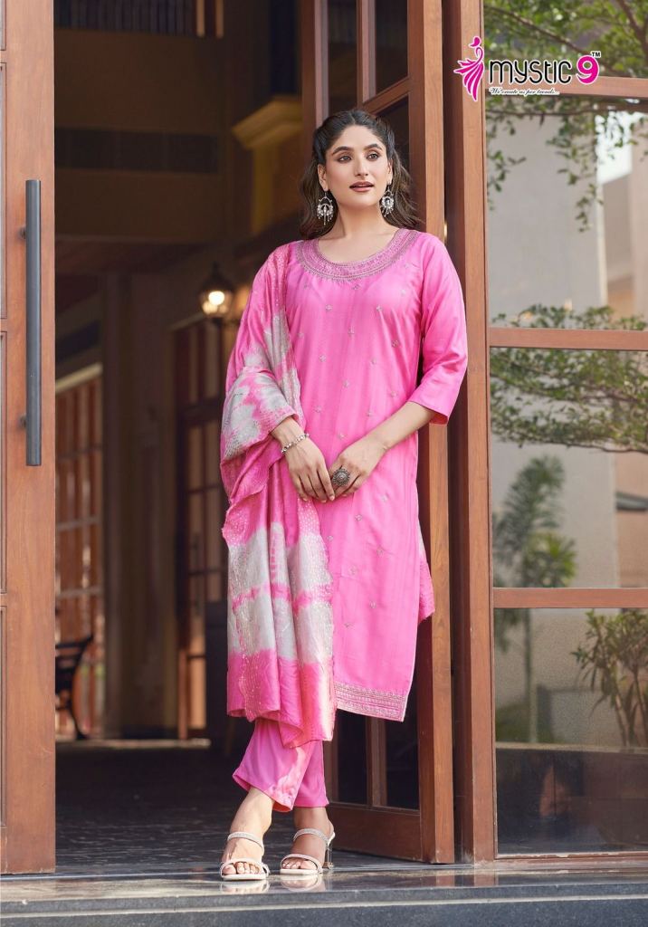 Mystic 9 Dolly Vol 1 Kurti Bottom With Dupatta