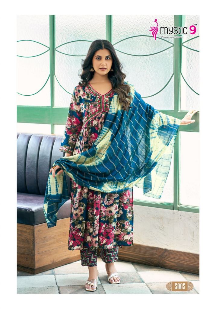 Mystic 9 Pooja Vol 5  Kurti