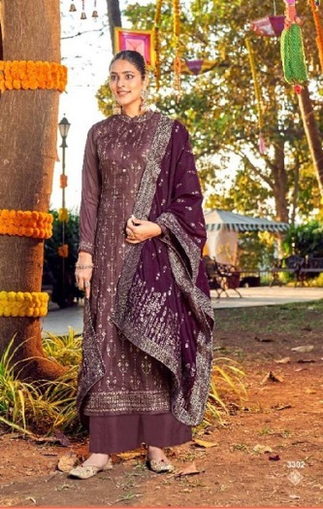 Naari Swara Vol 1 Exclusive Tusser Silk Dress Material Collection