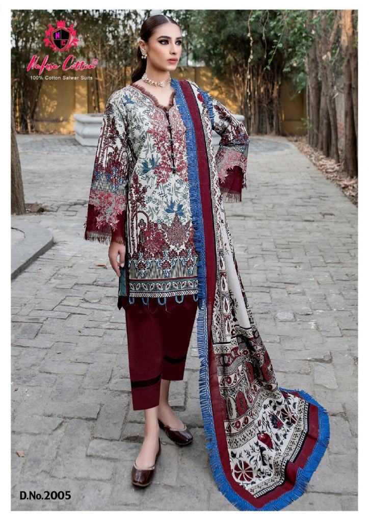 Nafisa Esra Vol 2 Karachi Cotton Printed Dress Material