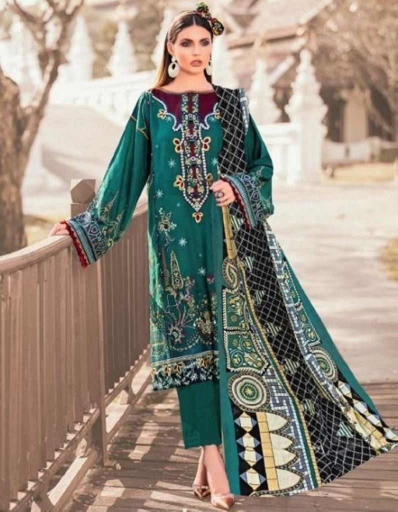Nafisa Sahil Vol 7 Catalog Regular Wear Karachi Cotton Dress Materials 