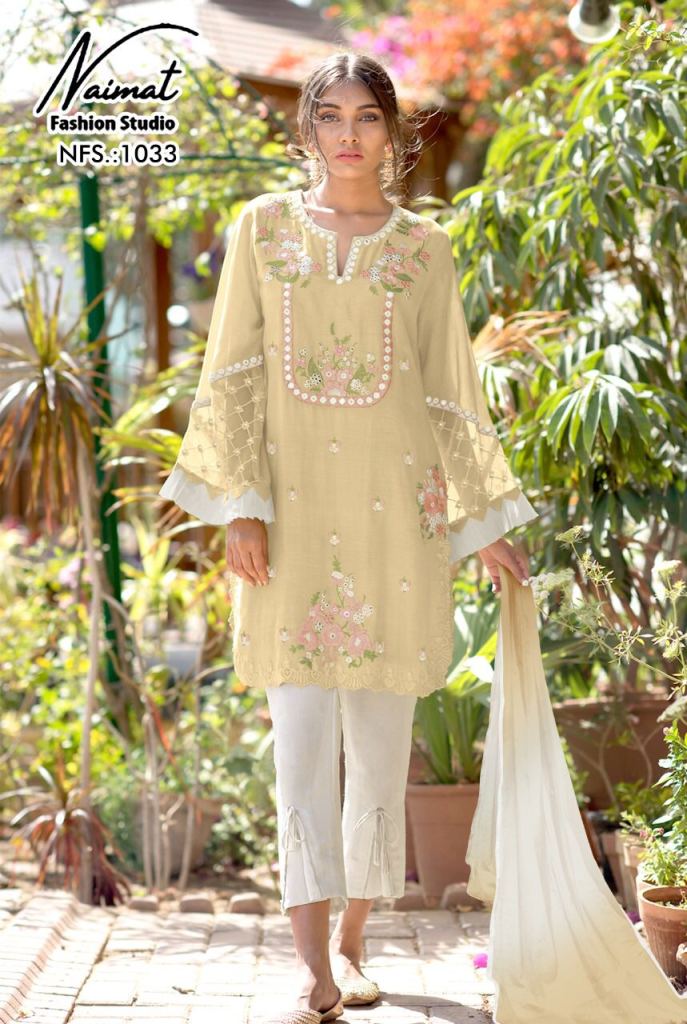 Naimat Fashion Studio 1033 Georgette Embroidery Ready Made Collection