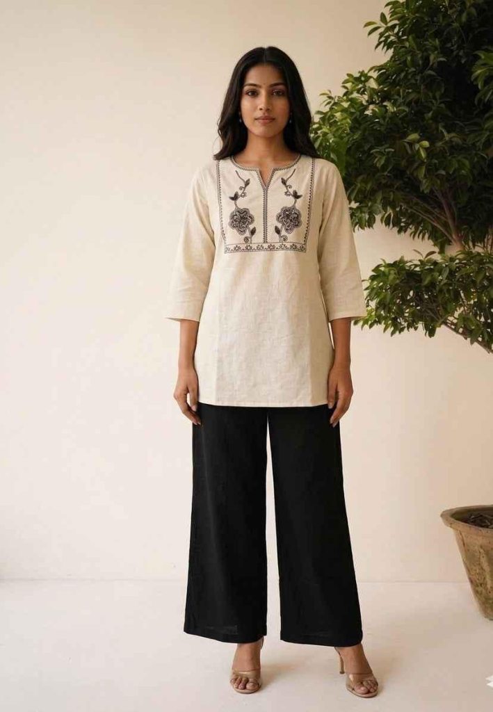 Naisha Cotton Flex Cordset Fancy Co Ord Set