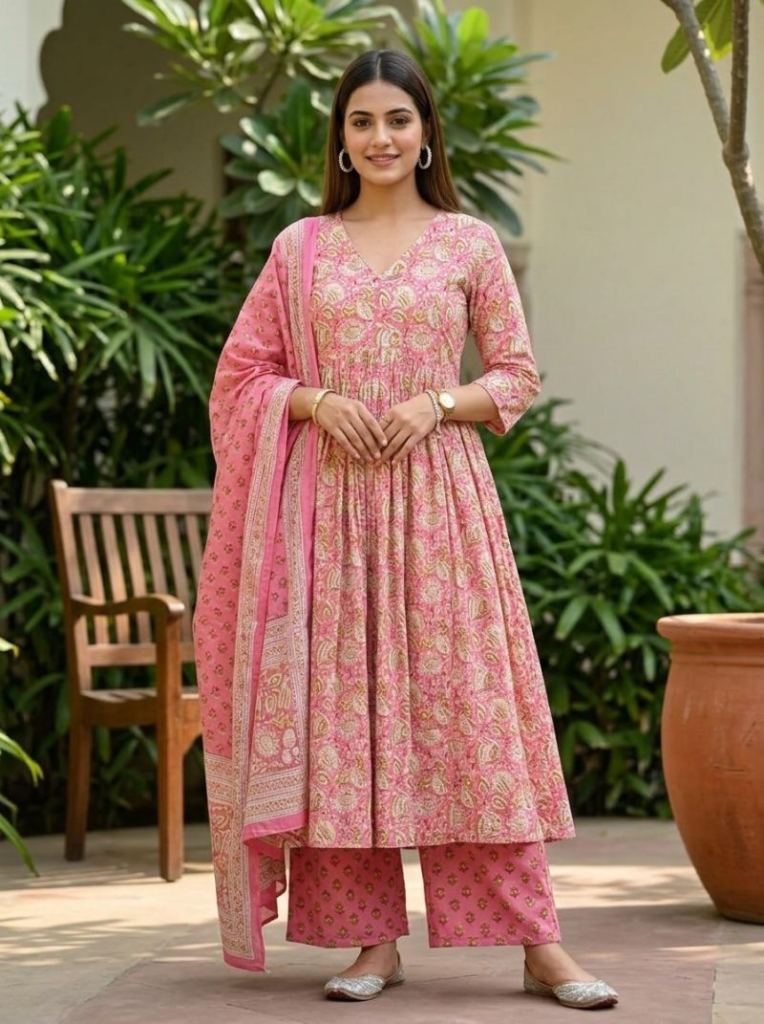 Naisha K 1087 Anarkali Suit