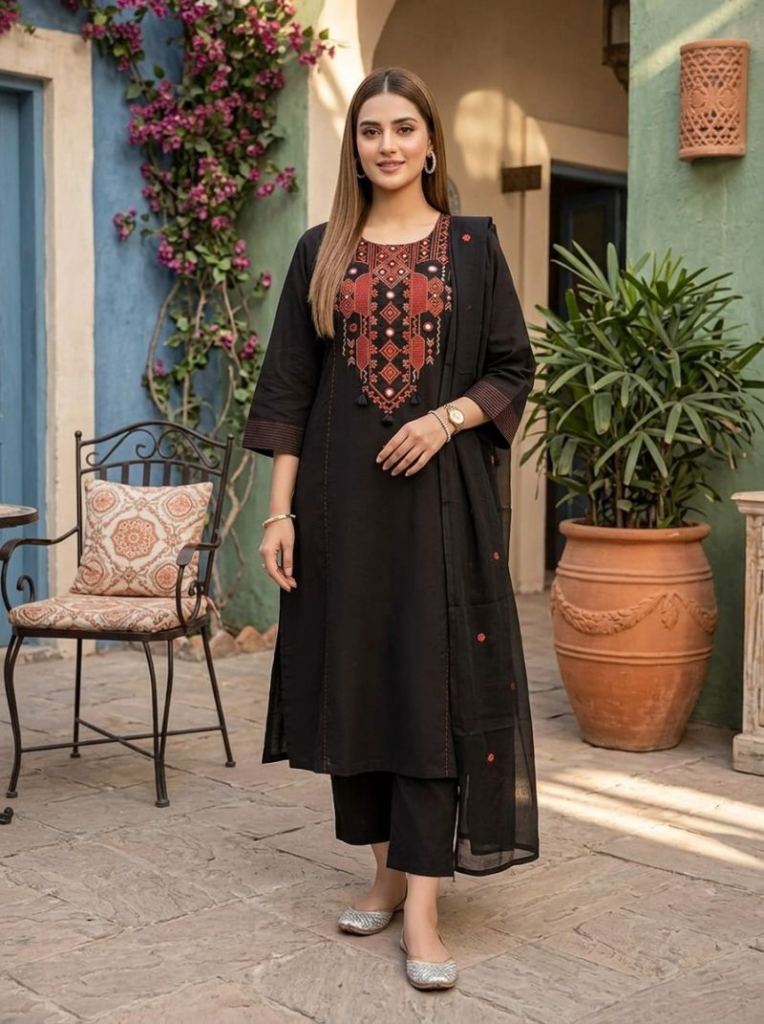 Naisha K 1117 Embroidered Salwar Kameez