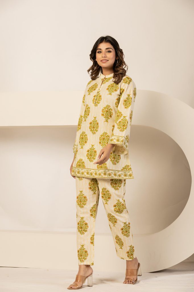 Naisha K 874 Printed Co Ord Set