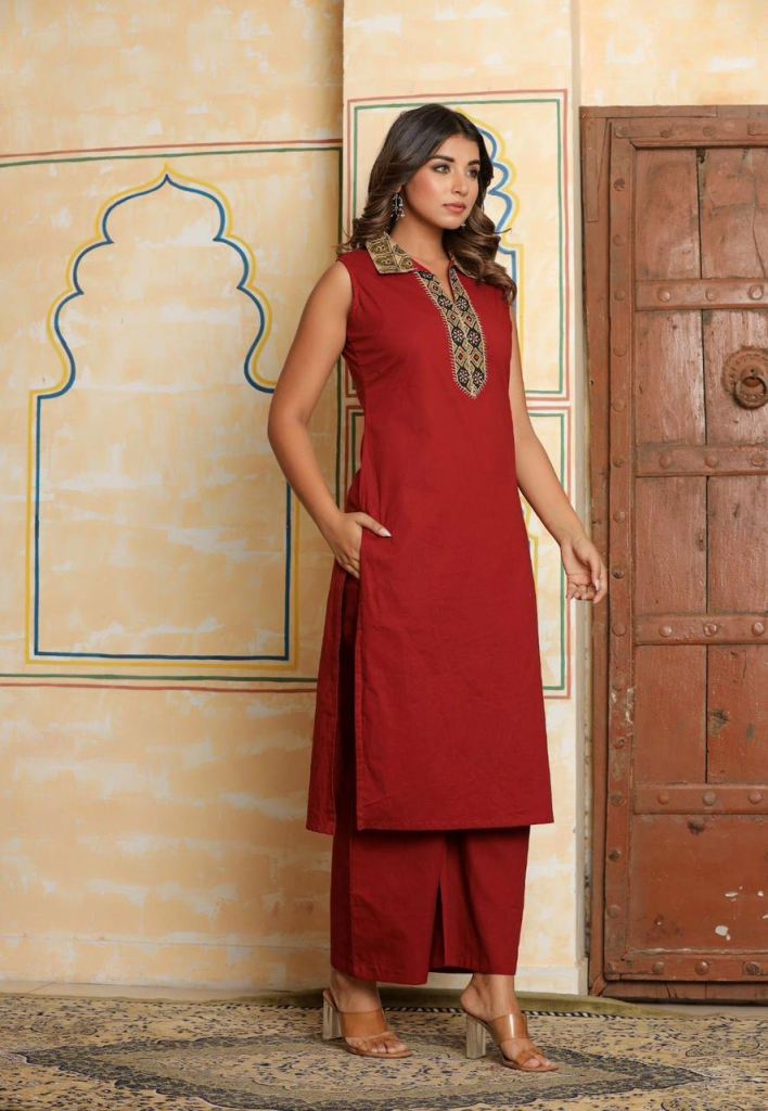 Naisha K 911 Style Kurti With Bottom
