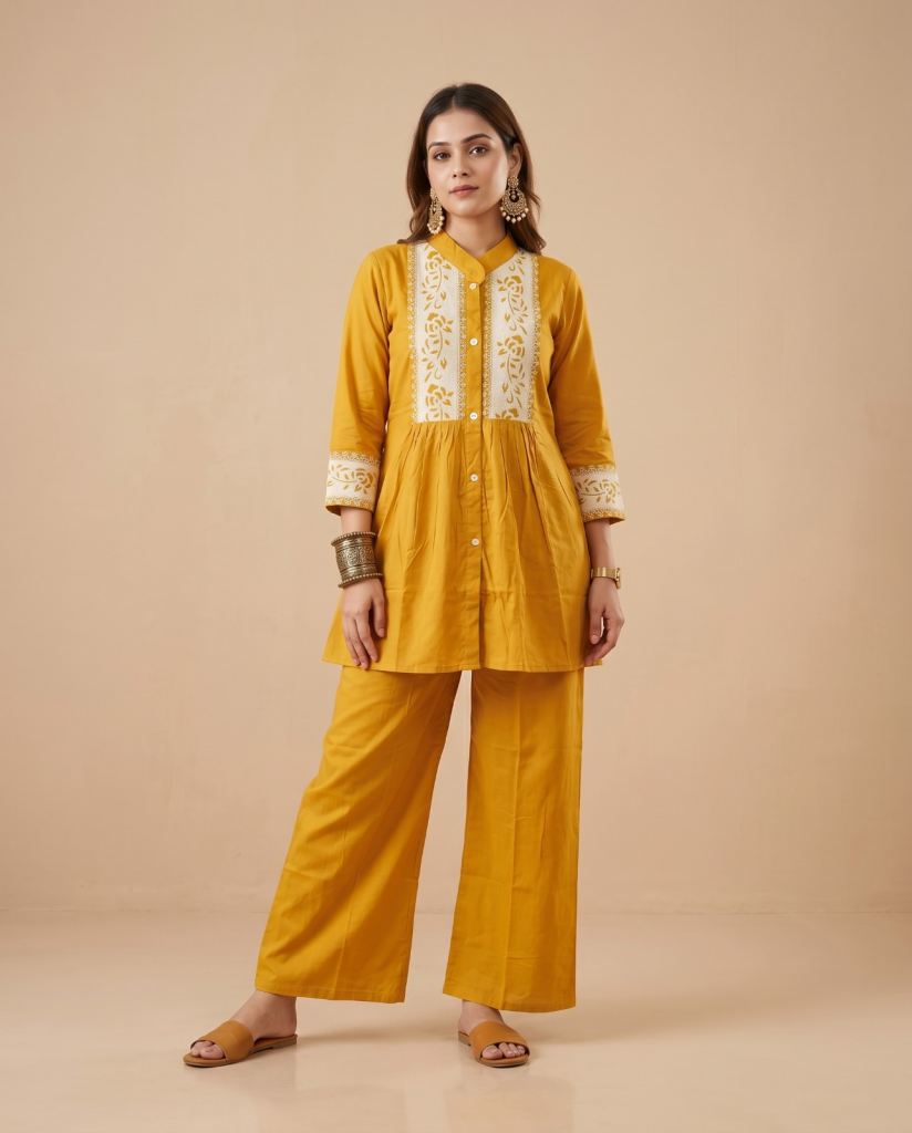 Naisha K 986 Heavy Rayon Co Ord Set