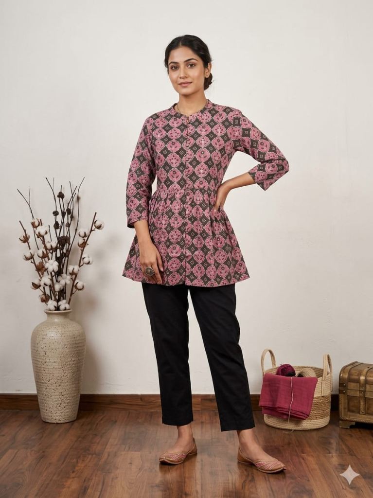 Naisha Short Kurti Vol 3 Printed Tops