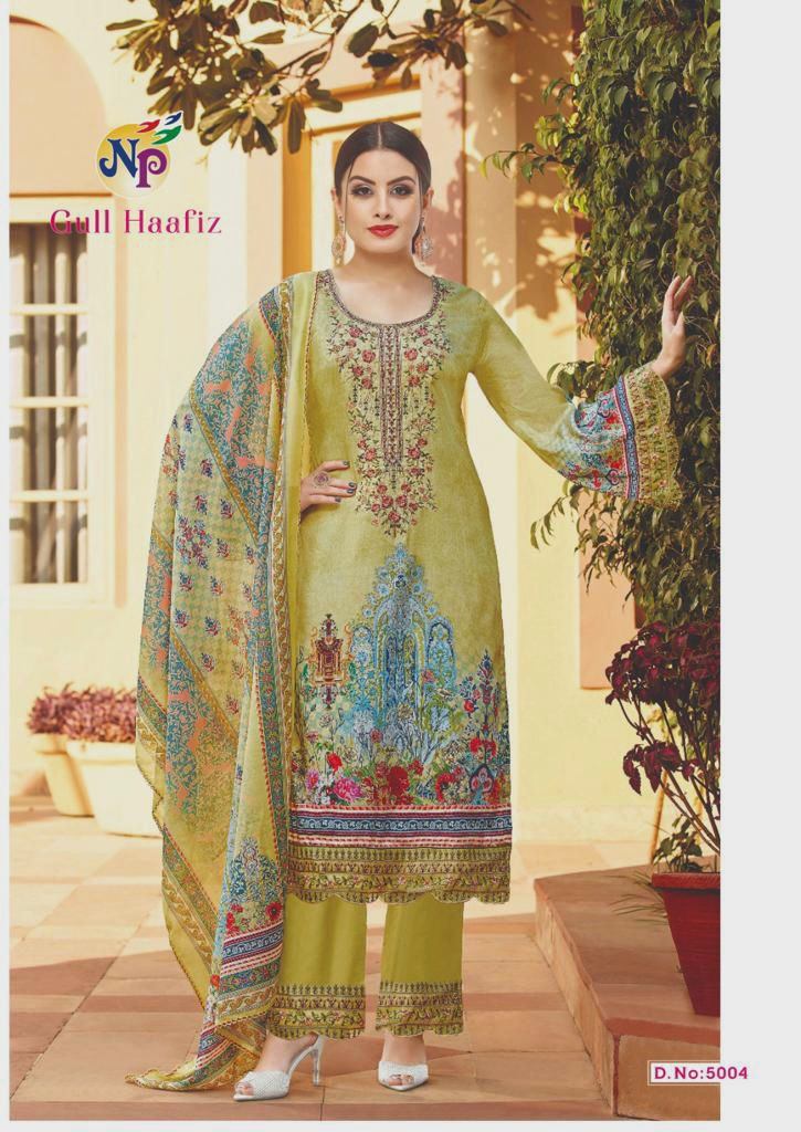 Nand Gopal Gull Haafiz Vol 5 Karachi Cotton Dress Material Collection