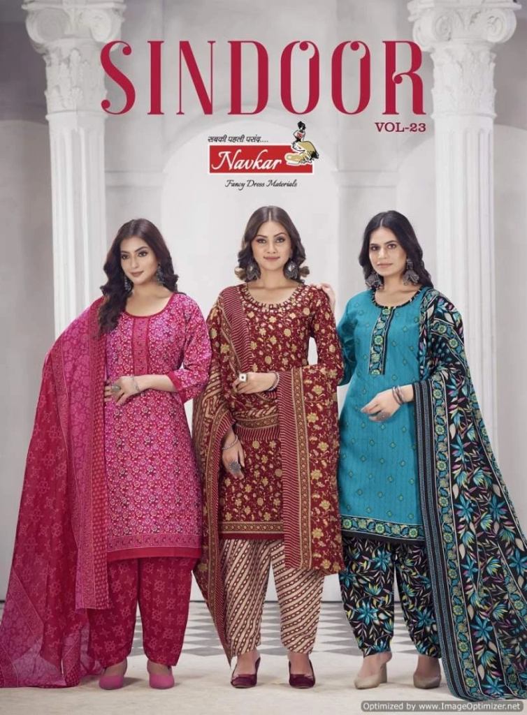 Navkar Sindoor Vol-23 Readymade Cotton Suits