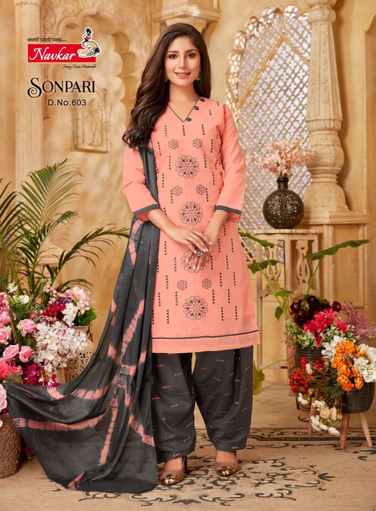 Navkar Sonpari Vol 6 Regular Wear Readymade Lawn Printed Collection