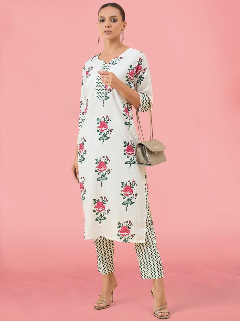 Navya 6 Kurti With Bottom