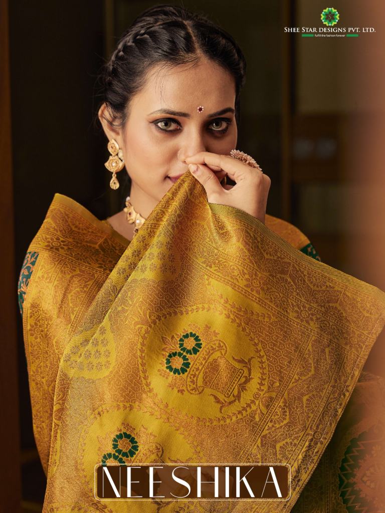 Neeshika Ceremonial Banarasi Silk Sarees Wholesale