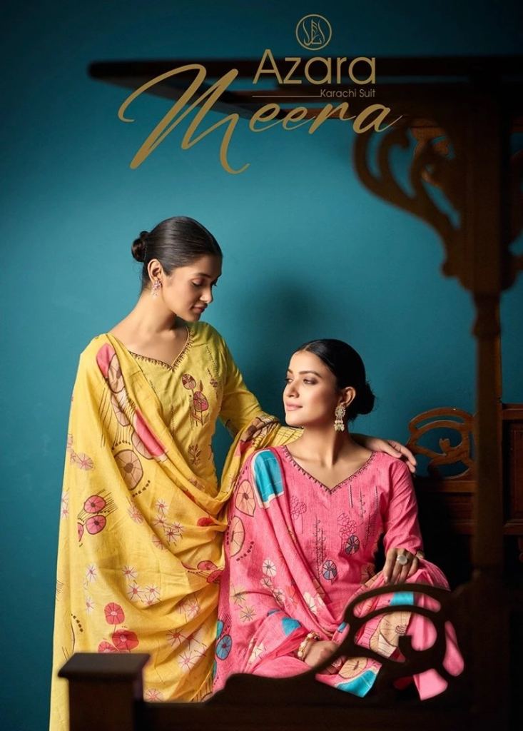 New Gorgeous Radhika Azara Meera Cotton Printed Dress Material 