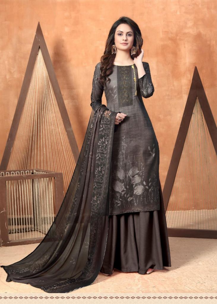 Noor Digital Printed Designer Dress Material Collection