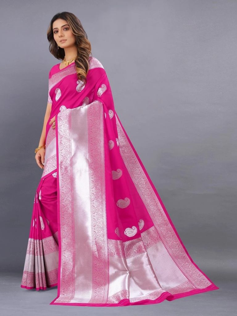 Nx 135 Soft Banarasi Silk Saree Collection