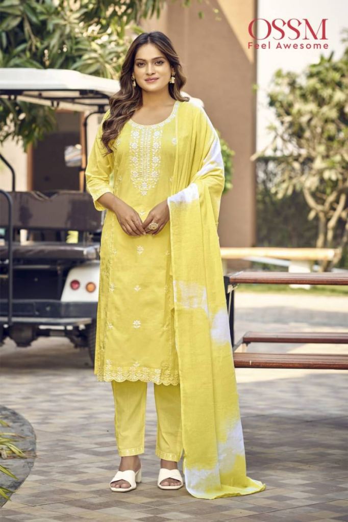 Ossm Mantra Vol 6 Kurti Bottom With Dupatta