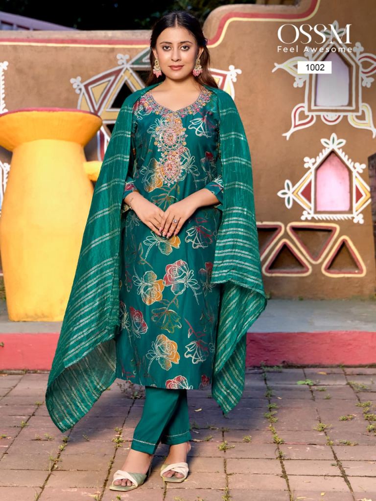 Ossm Muskan Vol 9 Printed Kurti