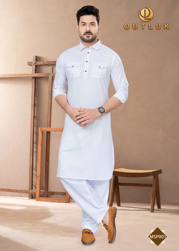 Outluk Pathani Vol 1 Cotton Kurta With Pajama Wholesale