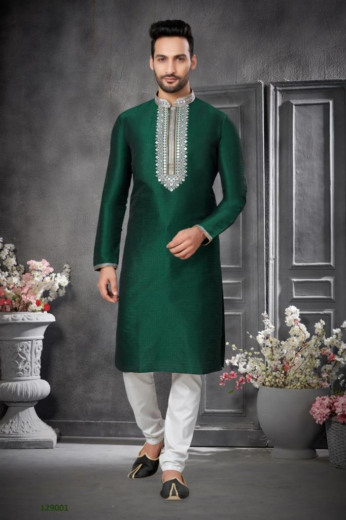 Outluk Vol 129 Party Wear Men's Kurta With Pajama