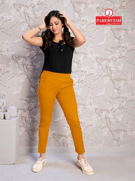 Pahervesh present Neptune Stylish Cotton Lycra Pant Collection