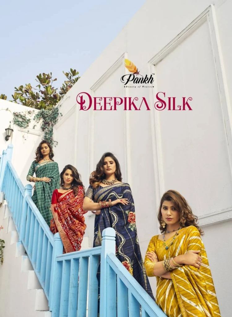 Pankh Deepika Fancy Saree Collection