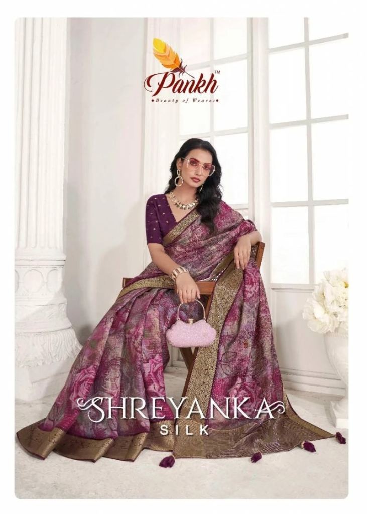 Pankh Shreyanka Designer Saree Collection
