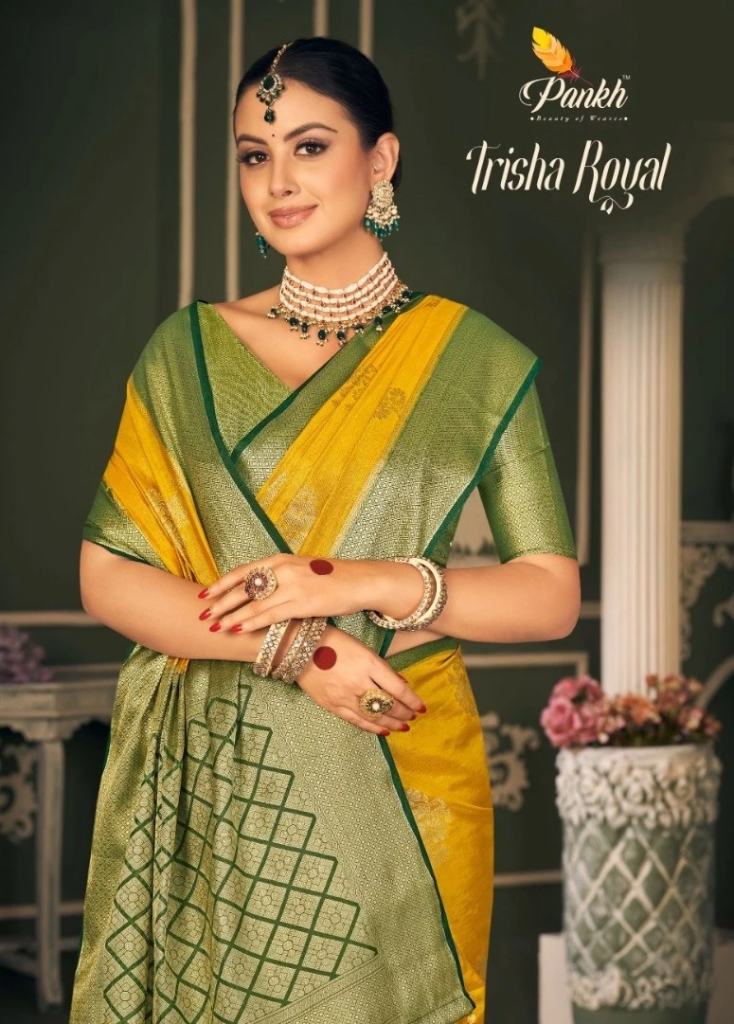 Pankh Trisha Royal Tissue Silk Weaving Sarees