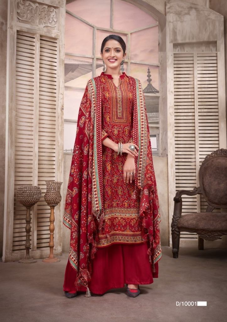 Pashmina Shawl Suit  vol 10 Winter Wear Dress Material Collection