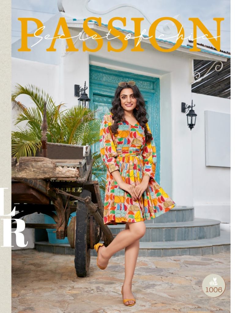 Passion Tree Flair Street vol  1 Designer Wear Short Kurtis Collection