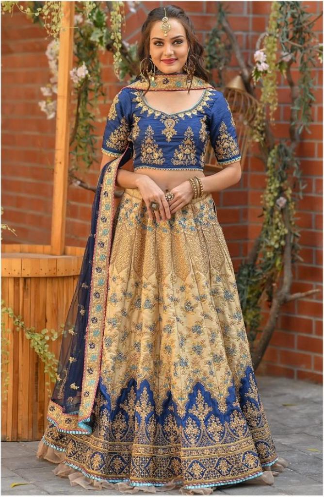 Peafowl 992  Heavy Bridal Lehenga Choli Collection