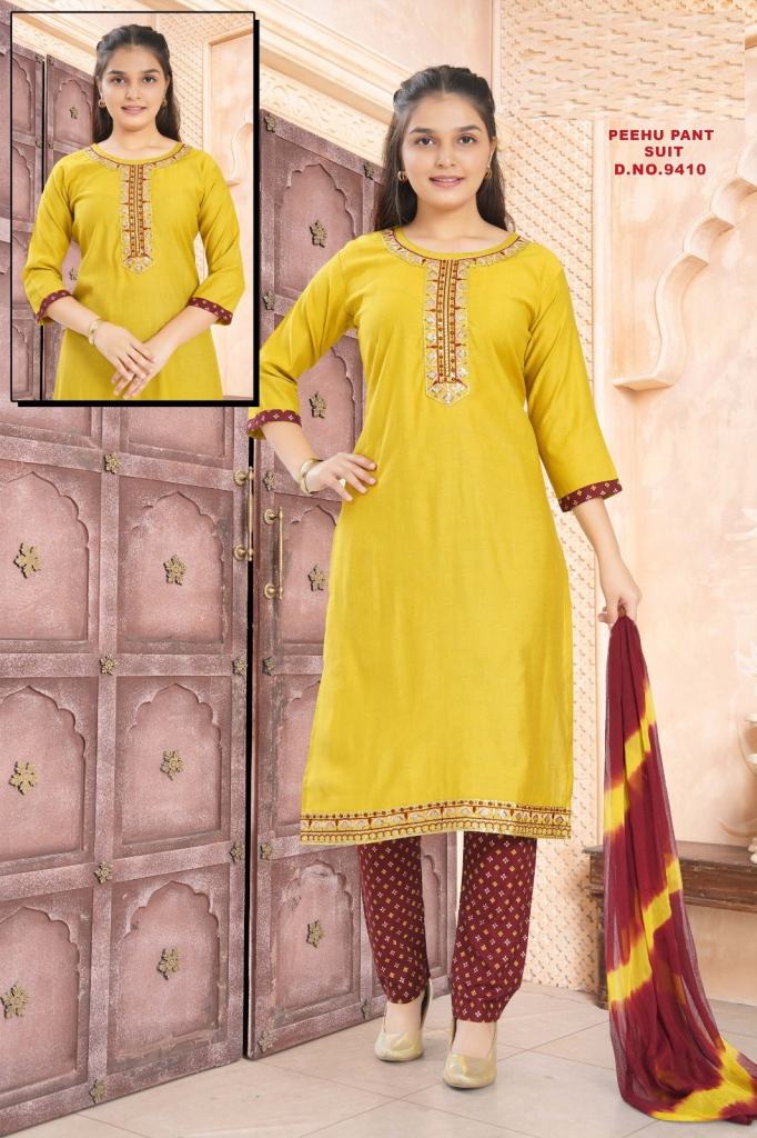Peehu Pant Set 9410 Salwar Suit 