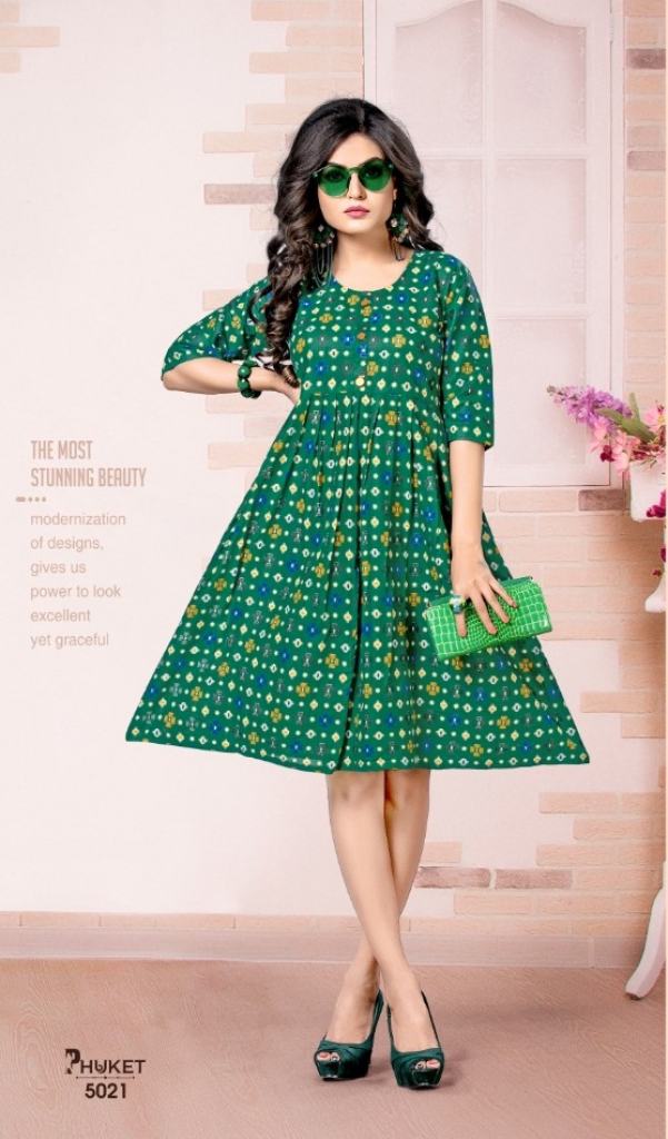 Phuket Buy Printed Kurtis For Women Online in India