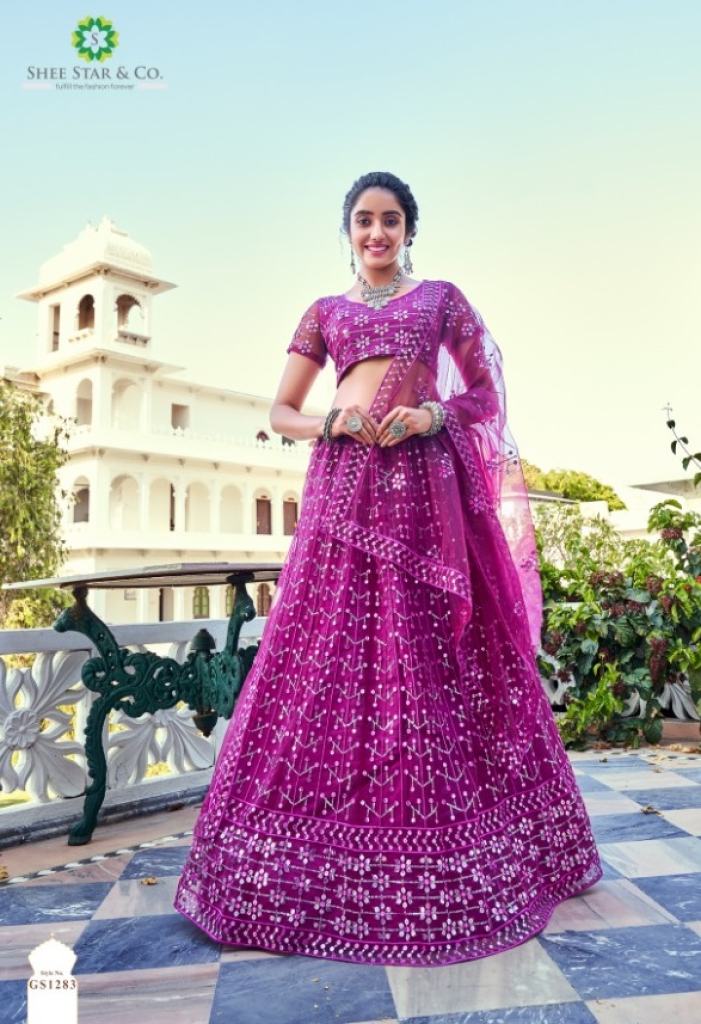 Pink Soft Net Sequins Party Wear Lehenga Choli with Dupatta Collection