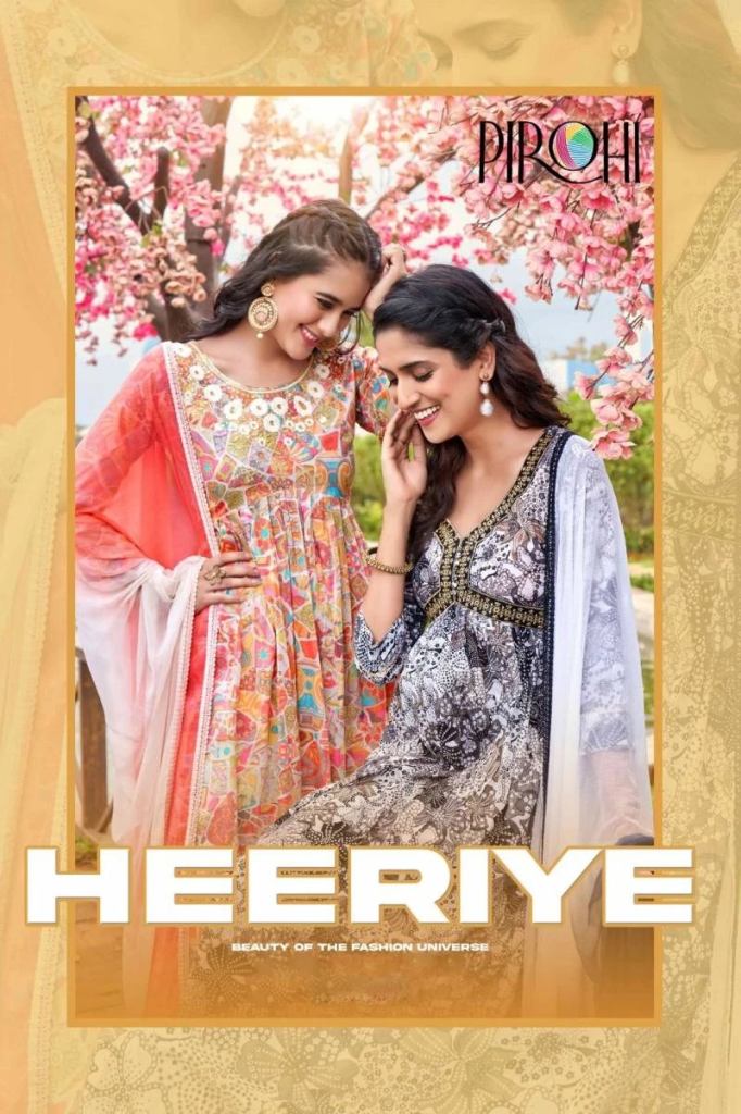 Pirohi Heeriye Mul Cotton Printed Alia Cut Festival Wear salwar Suit 