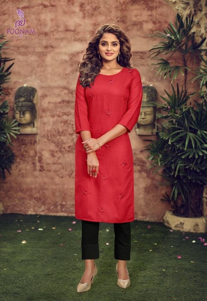 Poonam Asiana vol 4   Casual Wear Printed Kurti Catalog 