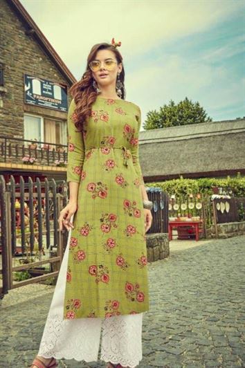 Poonam By Sifli Plazo House vol 2 Rich Look Kurti With Palazzo Collection