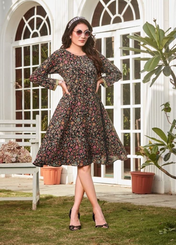 Poonam Dollar Stylish Designer Printed Short Kurti Collection