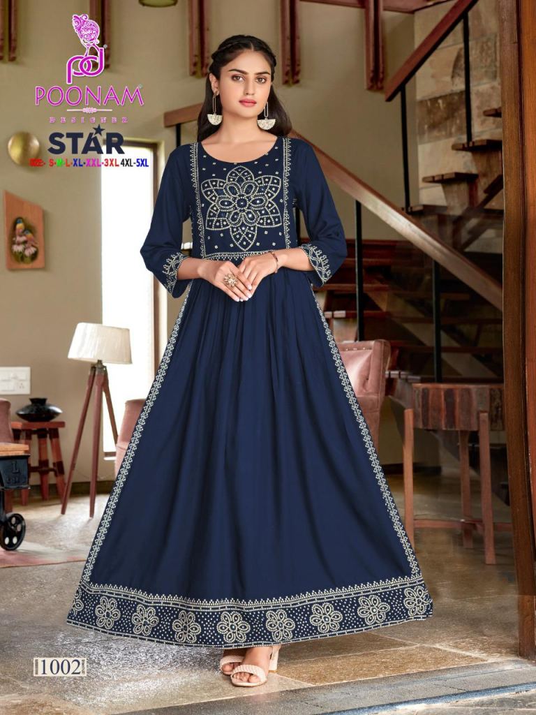 Stitched Full Length Psynatex Cotton Long Kurtis Gown With Jackets at Rs  999/piece in Surat