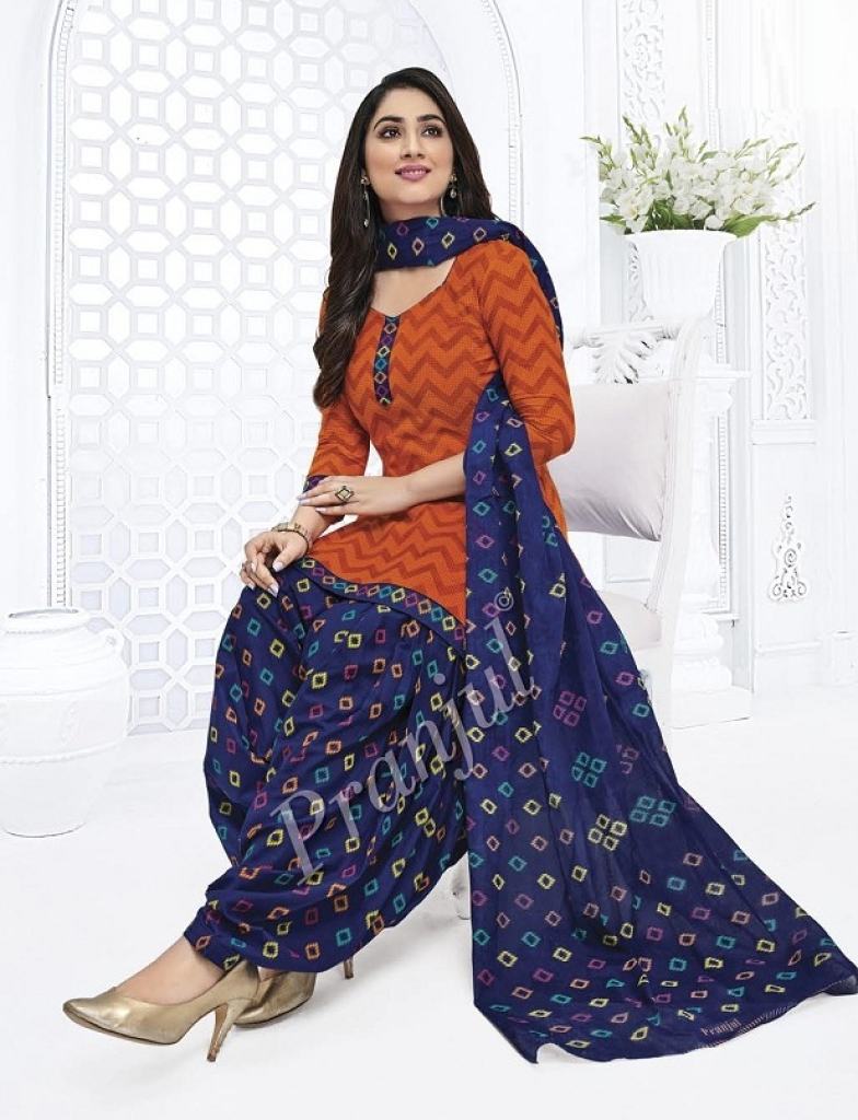 Pranjul Priyanka  vol 17 Regular Wear Cotton Dress Material