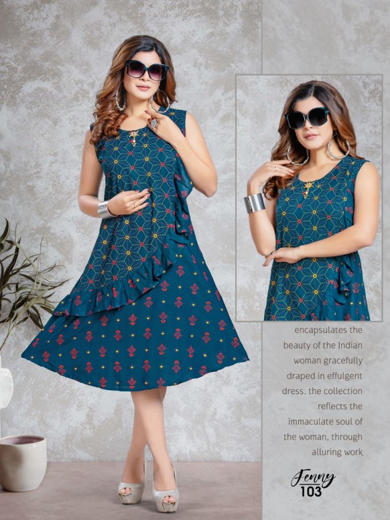 Premnath Fenny Anarkali Kurti catalog 