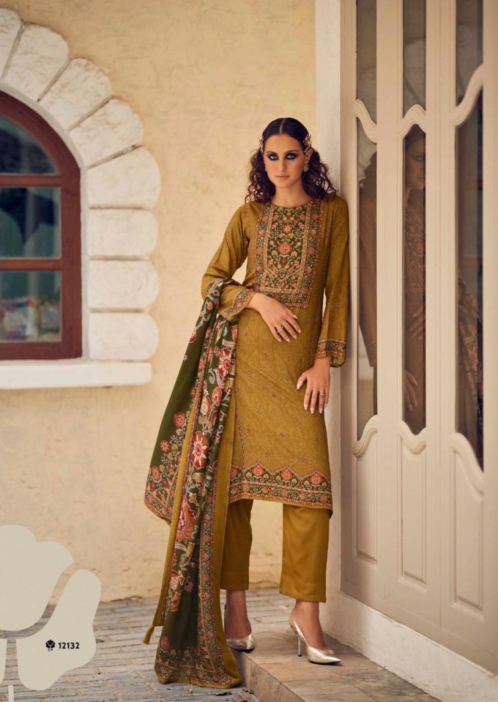 Prm Rose Digital Print Kurti Pant And Dupatta