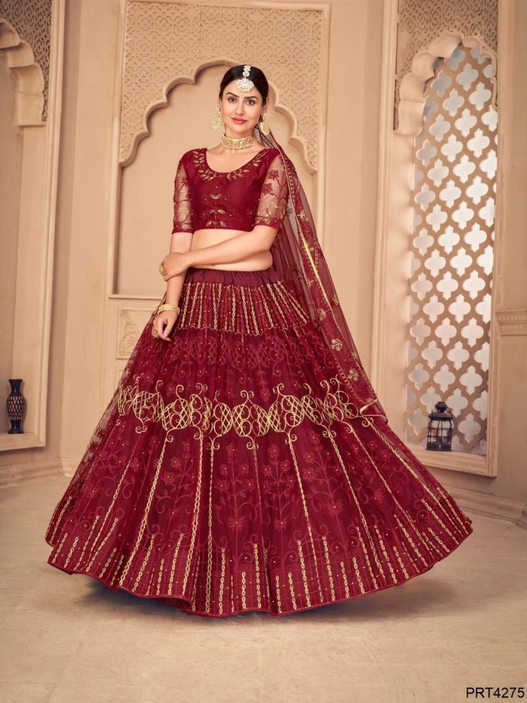 Prt 10893 New And Unique Wedding Wear Lehanga Choli